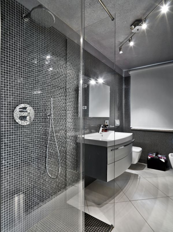Elegant Shower with Niche Storage